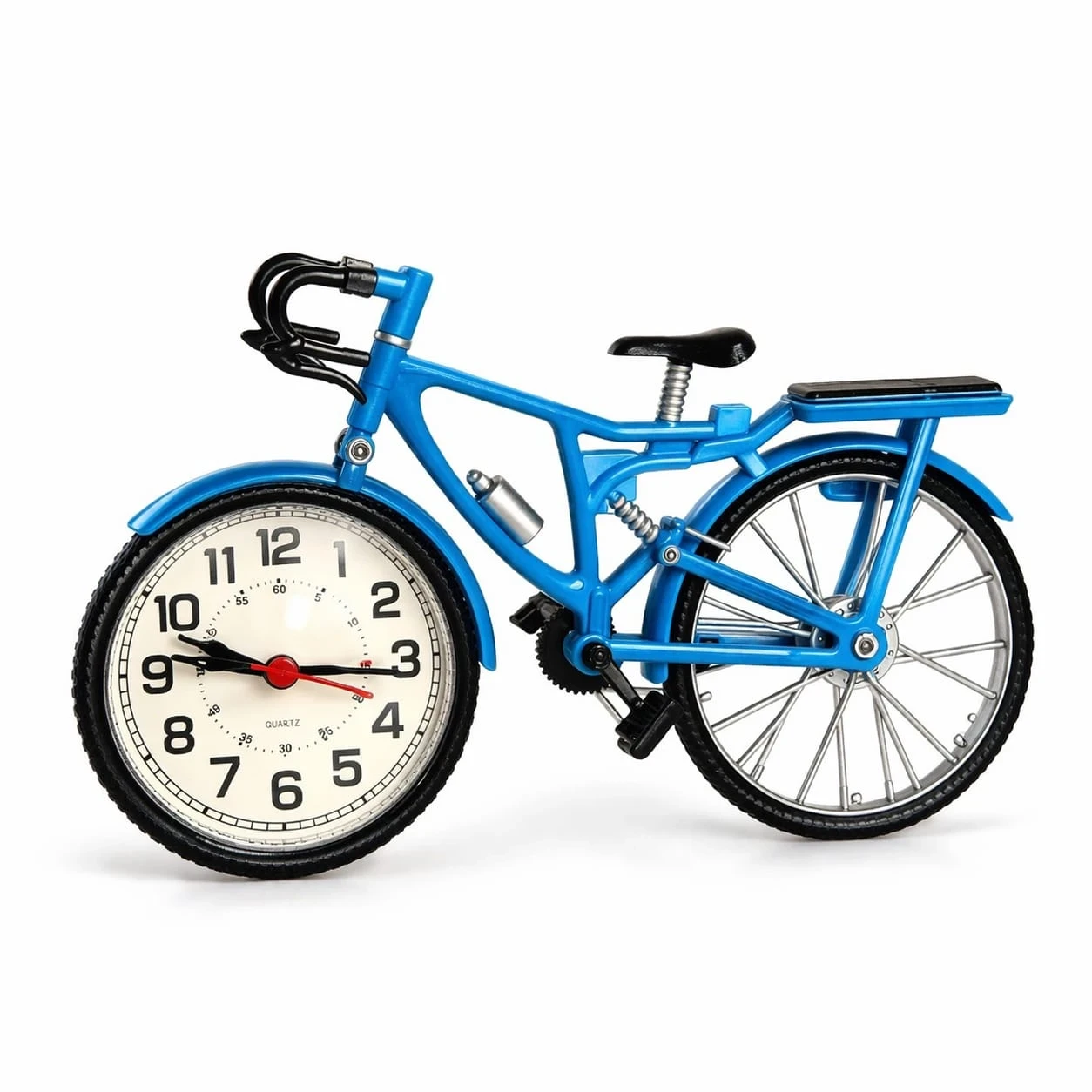 Retro Cycle Motorbike Alarm Clock – Vintage Deskto...